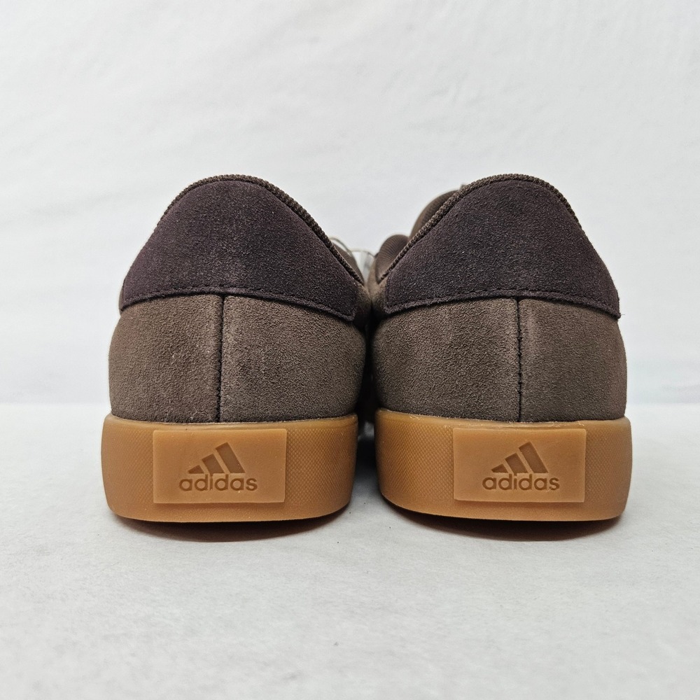 Adidas VL Court 3.0 Skateboarding Shoes JP5294 Brown Suede Gum Men's Size 8 - Picture 7 of 11